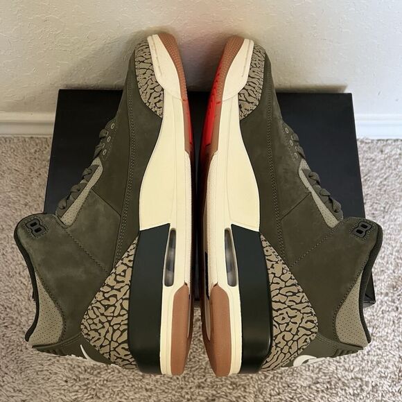 Nike Air Jordan 3 Retro Family Affair Olive Green DN3707-202 Men Size 13 B-Grade main image 6